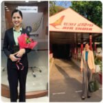 Khushi Dhama flying with AIR INDIA as a Cabin Crew.