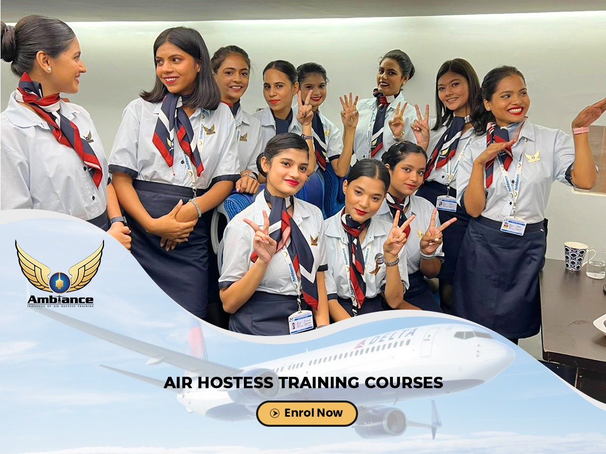 air hostess training course in Delhi