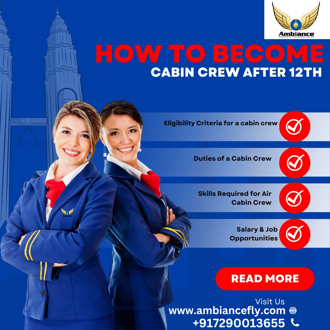 How to become an Cabin Crew after 12th