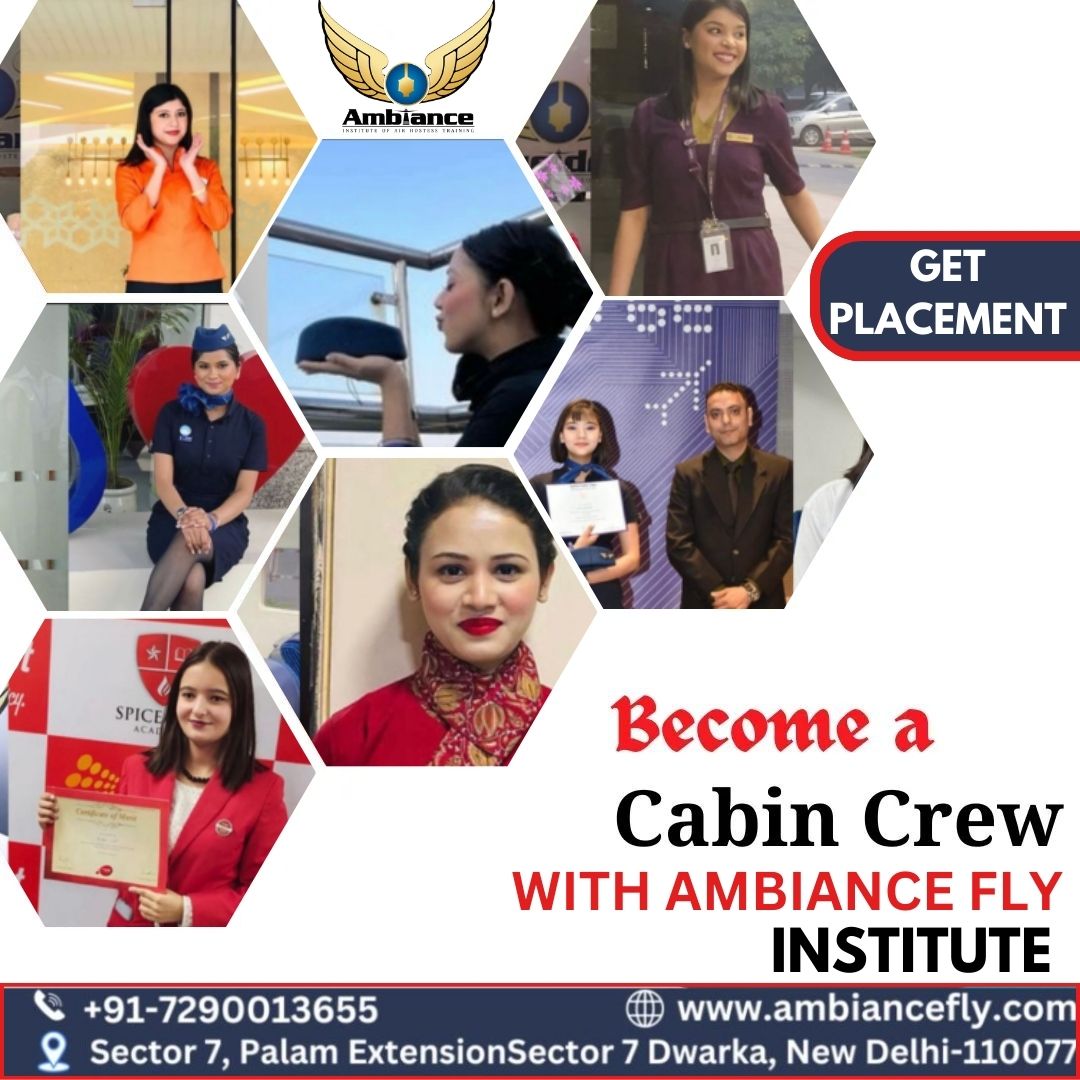 Become a Cabin Crew with Ambiance Fly