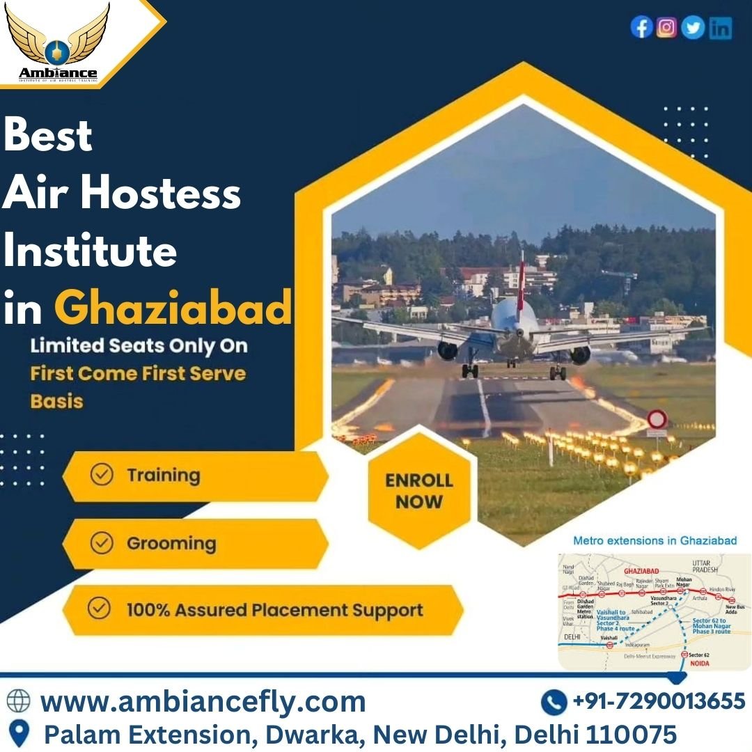 Best Air Hostess Training Institute in Ghaziabad