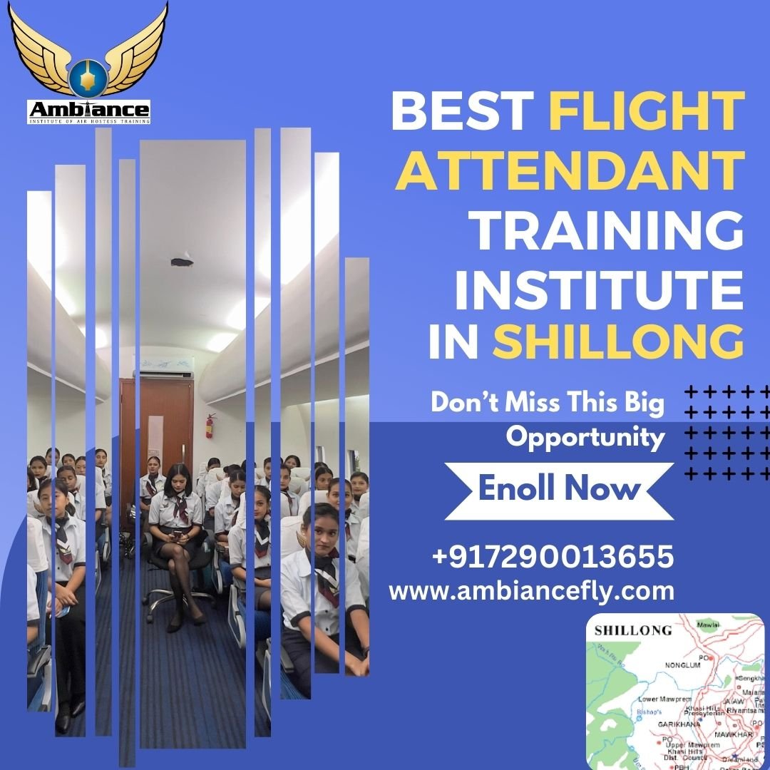 Best Flight Attendent Training Institute in Shillong