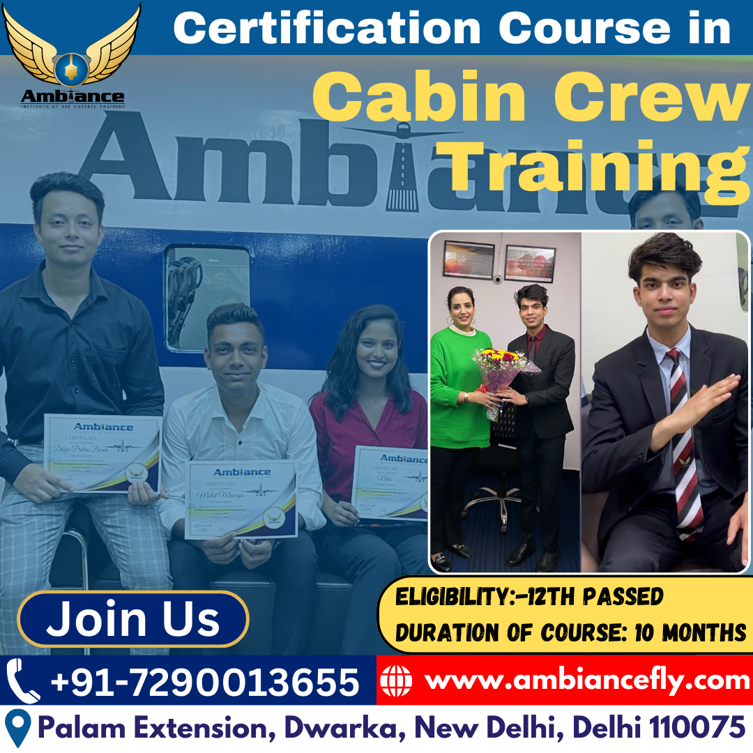 Certification Course in Cabin Crew Training