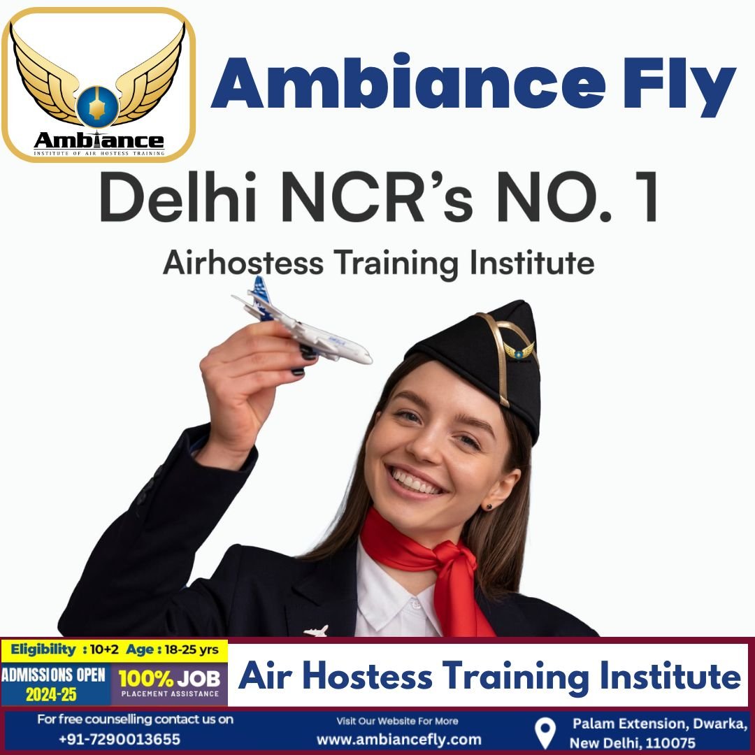 Delhi NCR's No.1 Air Hostess Training Institute