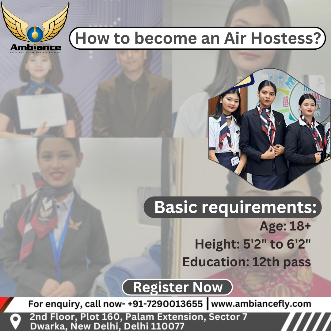 How to become an Air Hostess