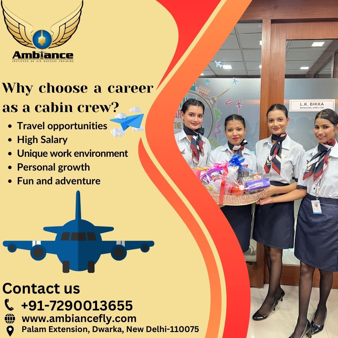 Why choose a career as a cabin crew