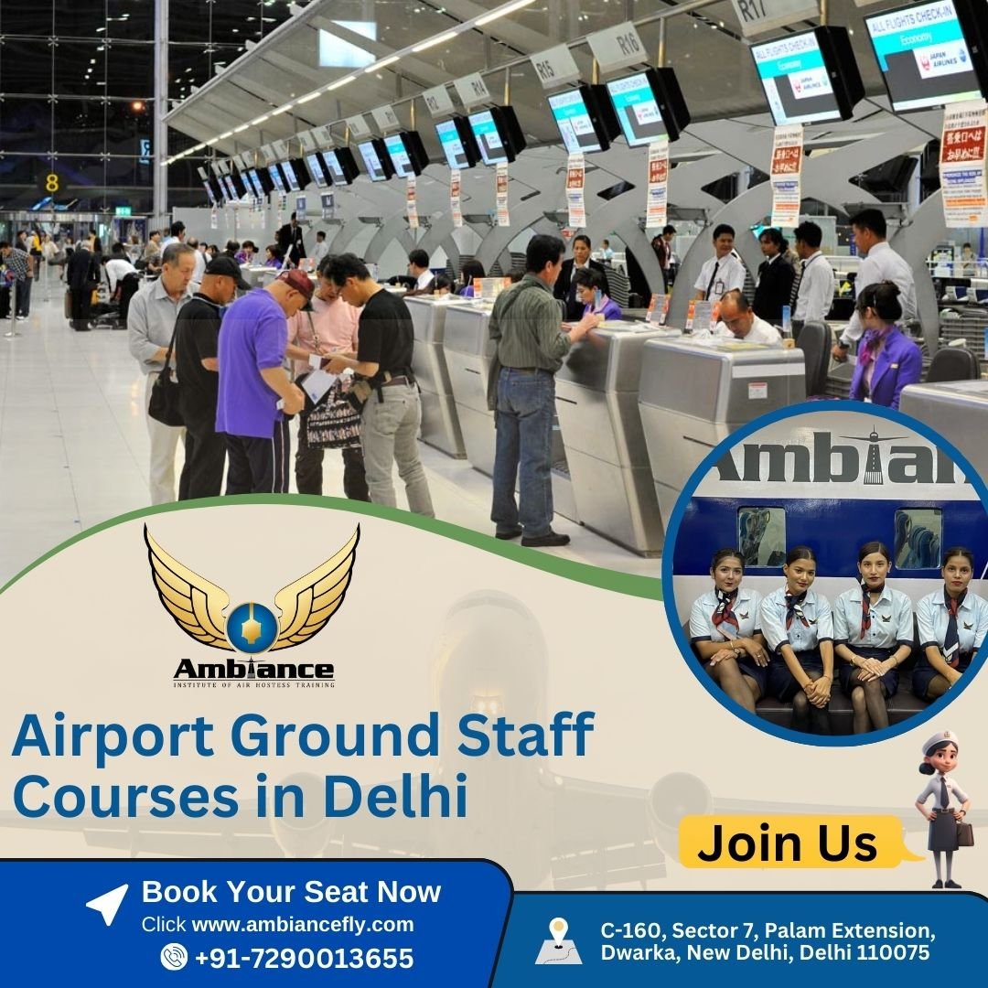 Airport Ground Staff Courses in Delhi