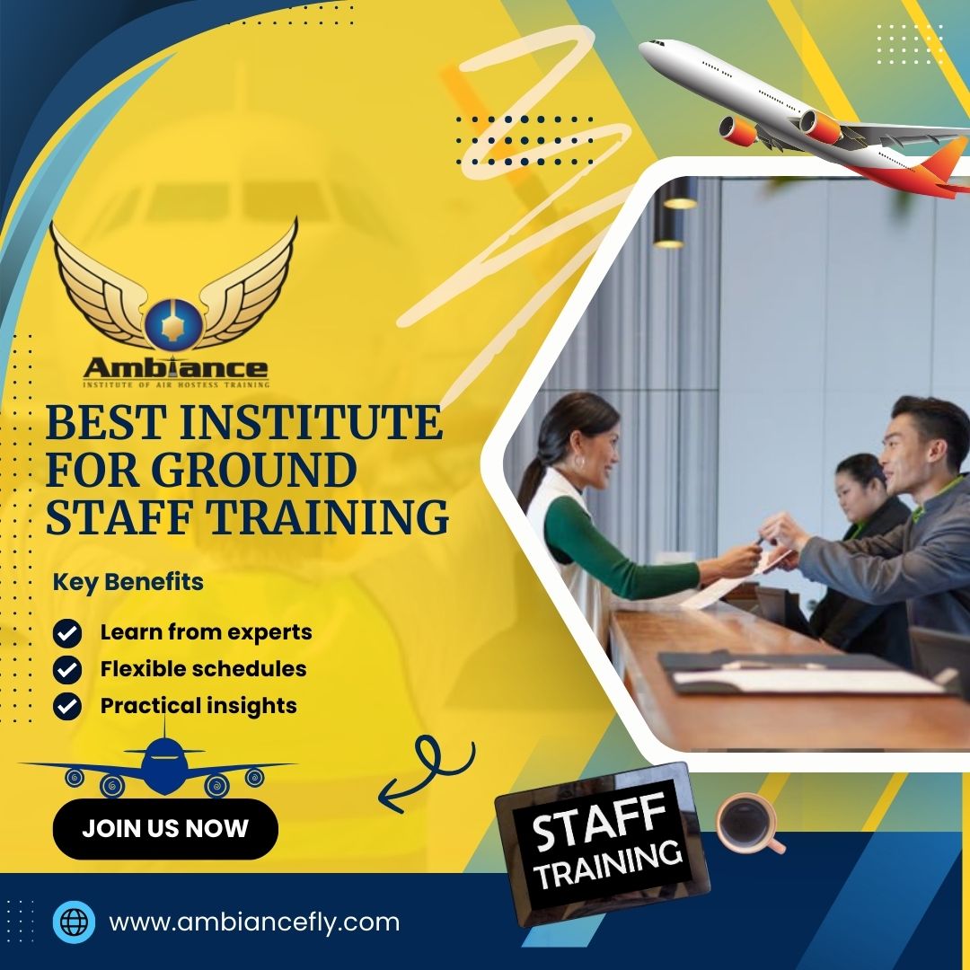 Best institute for Ground Staff Training