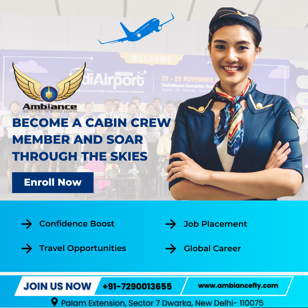 Become a Cabin Crew member and soar through the skies