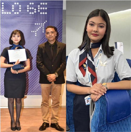 Tamanna, student of Ambiance Institute