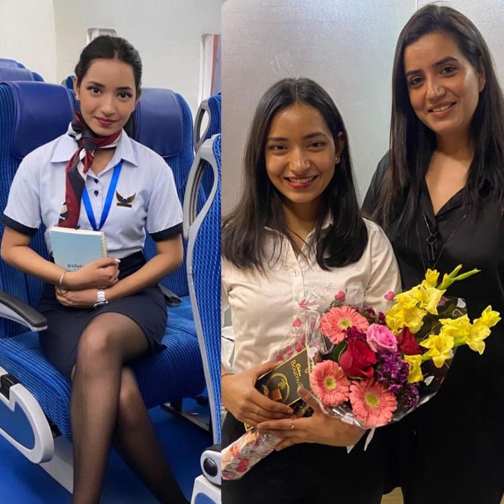 air hostess training placement