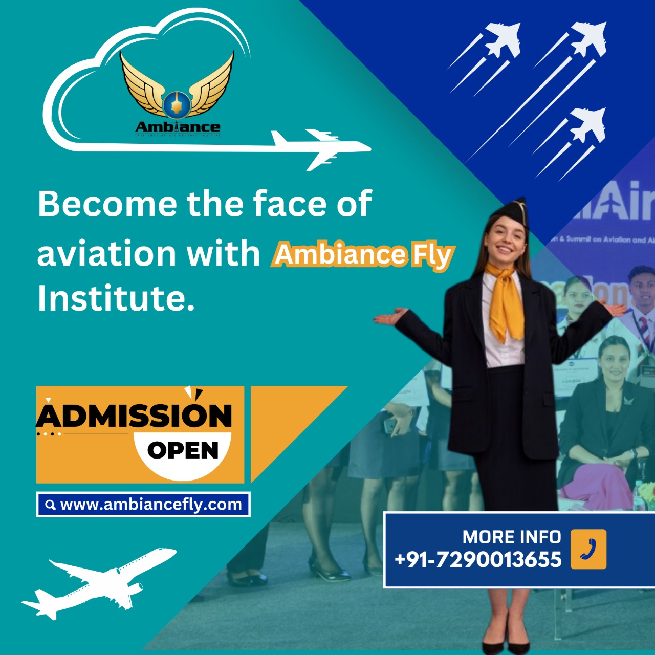 Become the Face of Aviation with Ambiance Fly Institute