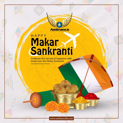 Warm wishes from Ambiance Fly Insititute on Makar Sankranti