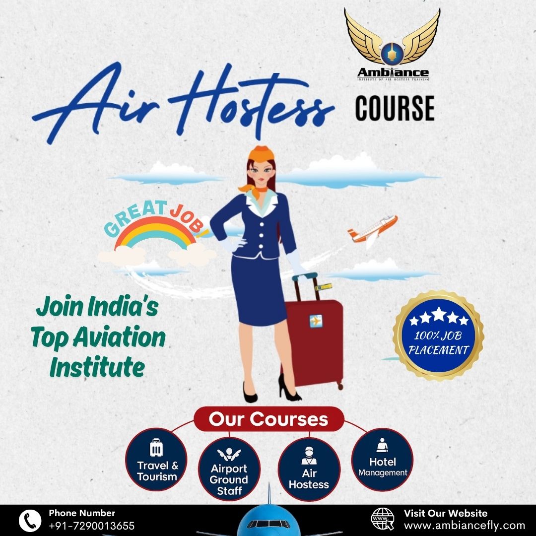 Air Hostess Course with Placement