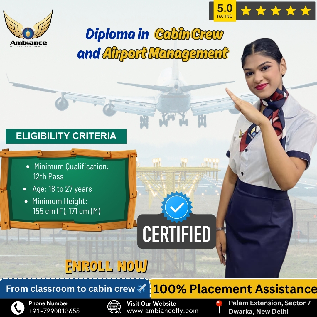 Diploma in Cabin Crew and Airport Management