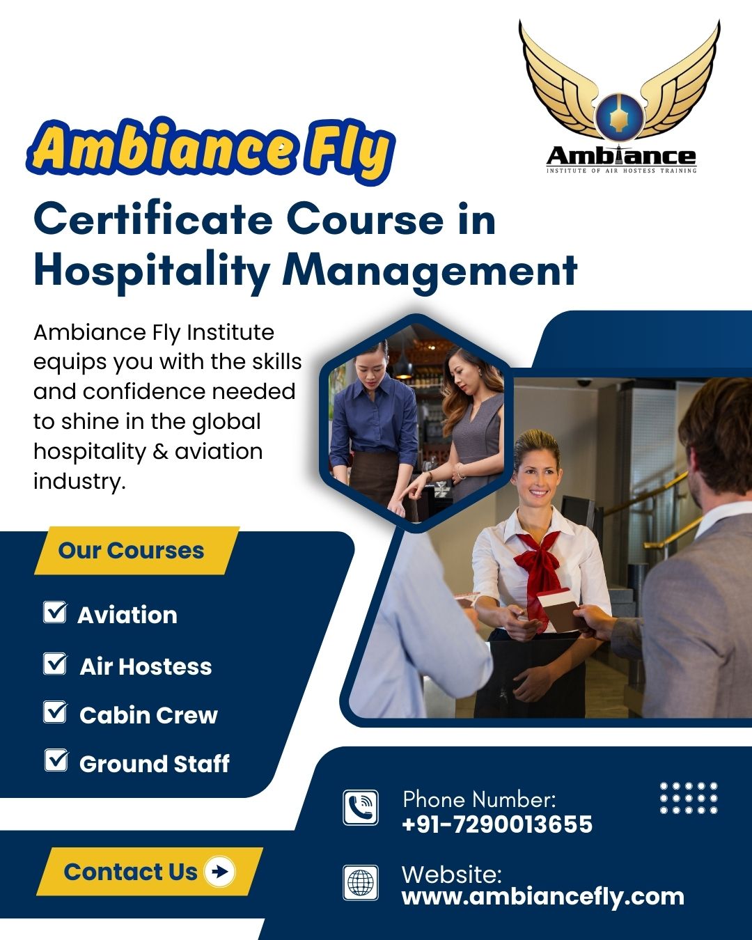 Certificate Course in Hospitality Management